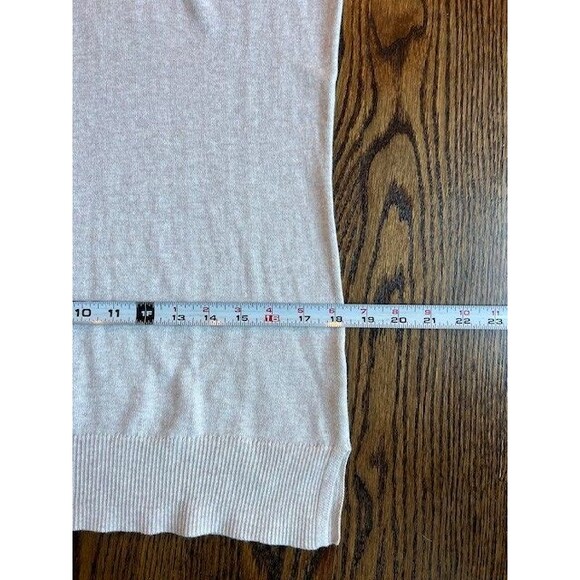 Womens Old Navy Cotton Crewneck Long Sleeve Sweater Size M Tall Cream NWT - Picture 9 of 11